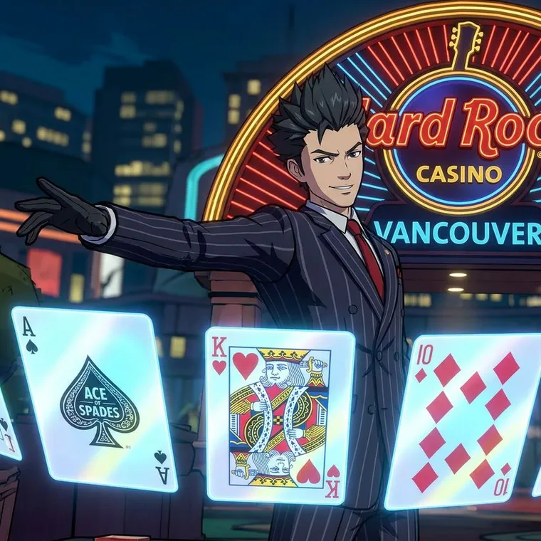 play blackjack at Hard Rock Casino Vancouver