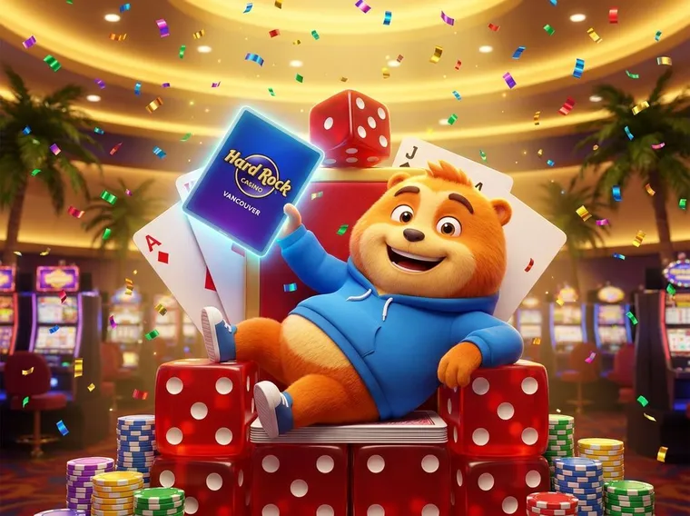create your account at Hard Rock Casino Vancouver